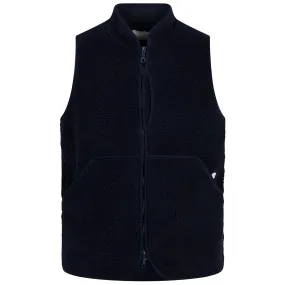 Himalayas Fleece Gilet Deep Navy - AW24