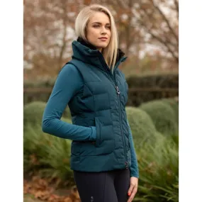 IT02238 LeMieux Women's Loire Winter Gilet Vest - Atlantic Blue