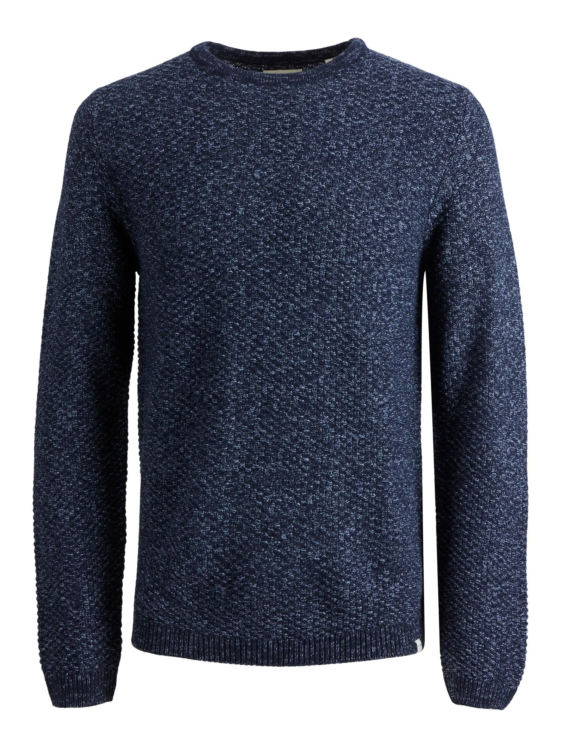 Jack & Jones Damian Knit Crew Neck-NAVY BLAZER