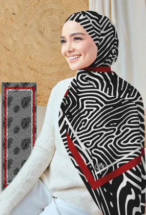 Jenan Print Hijab Scarf