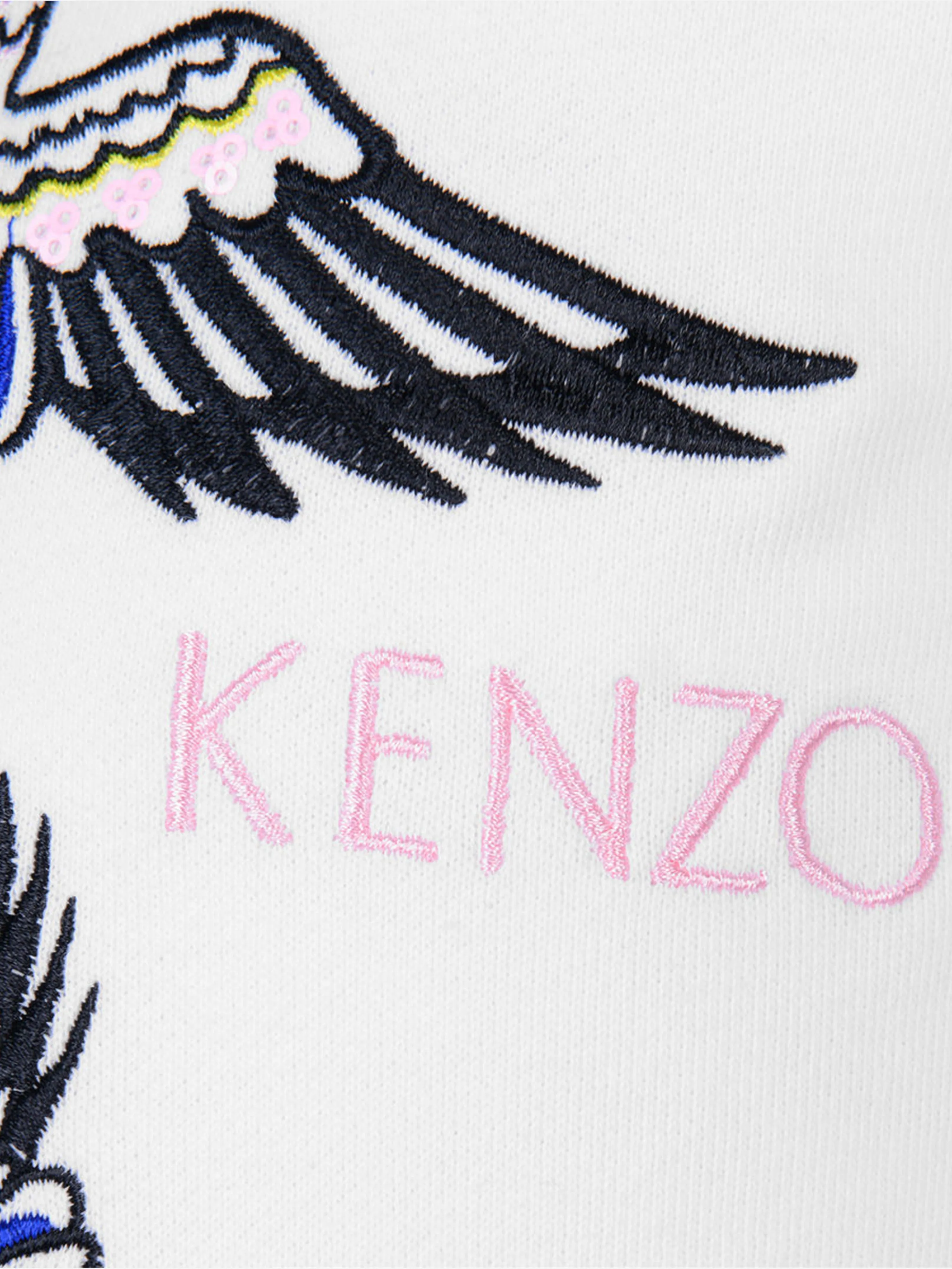 KENZO Girls Sweater - Cotton Phoenix Sweater