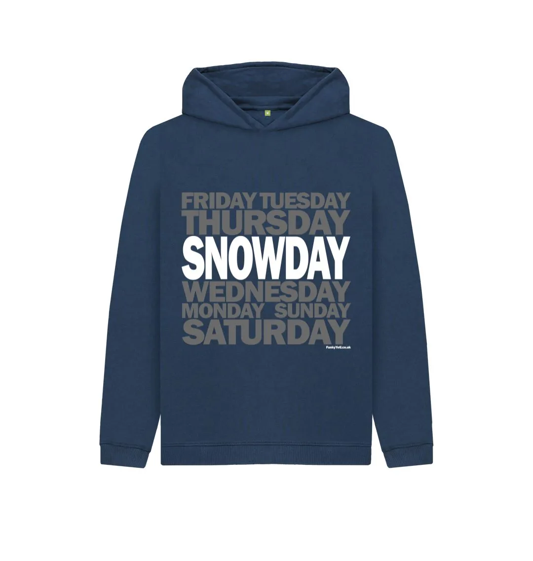 Kid's Snowday Organic Pullover Hoodie