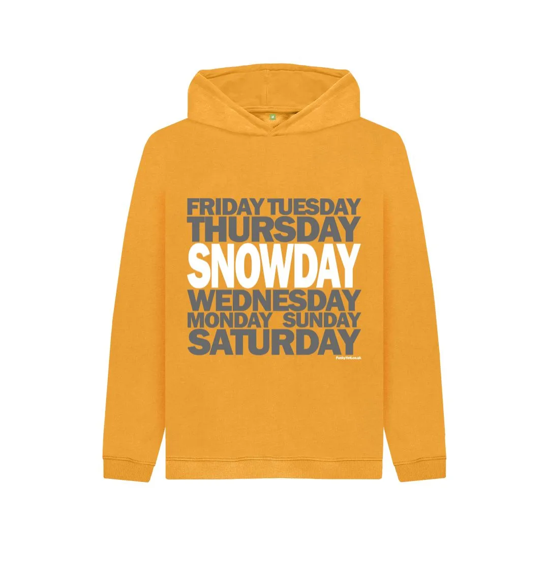 Kid's Snowday Organic Pullover Hoodie