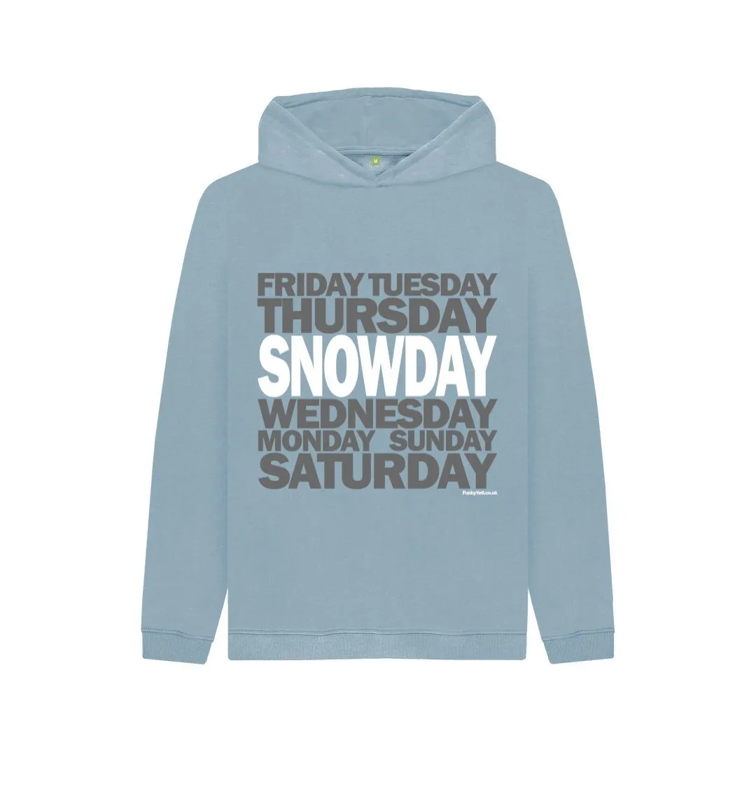 Kid's Snowday Organic Pullover Hoodie