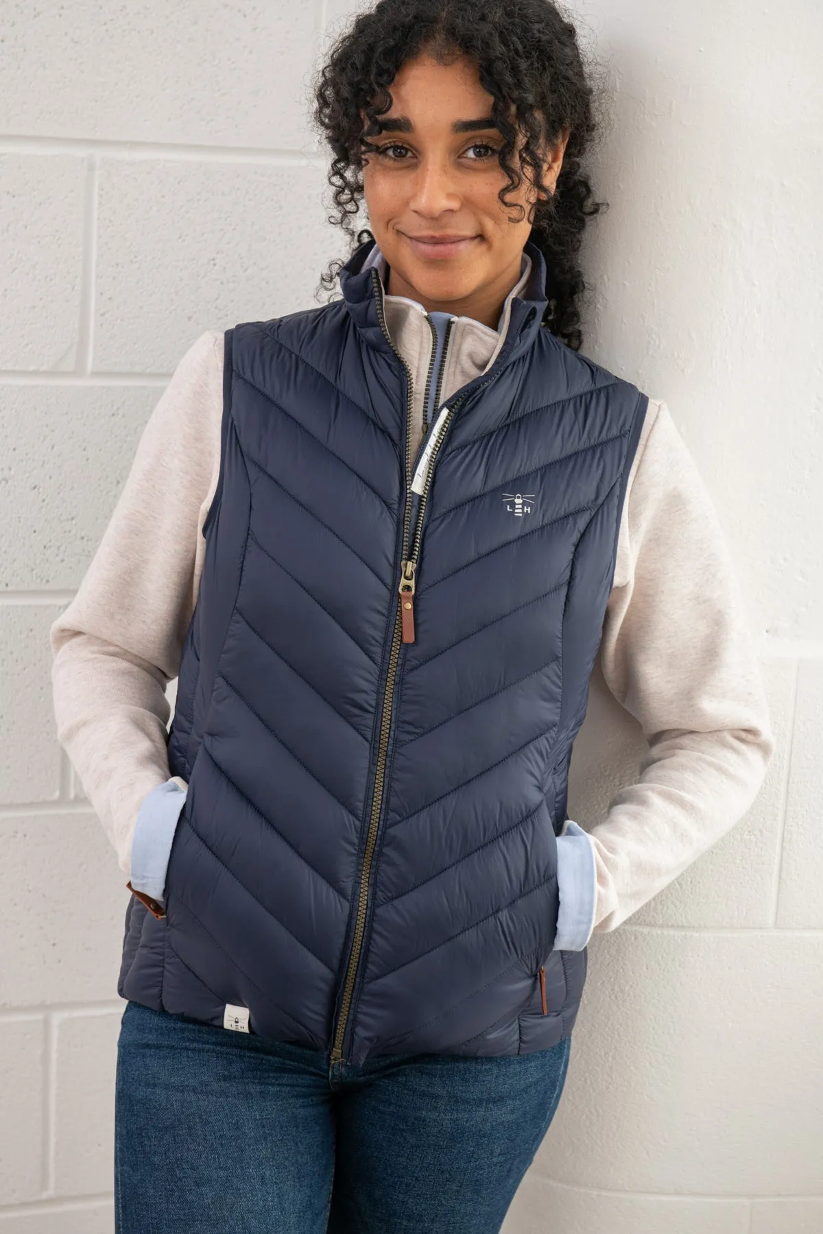 Laurel Gilet - Navy Blue