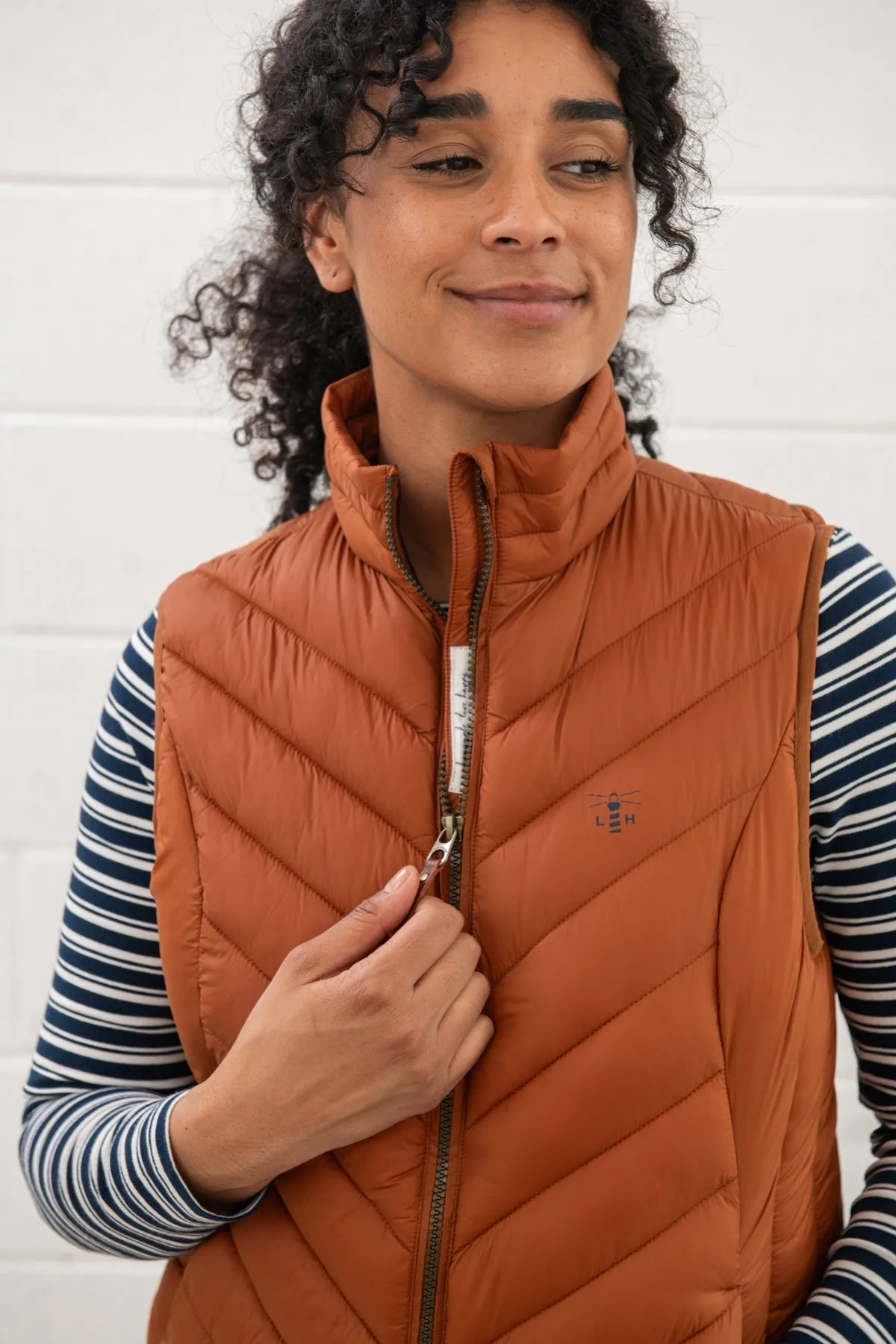 Laurel Gilet - Rust