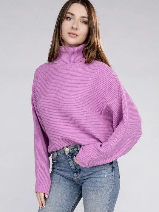 Let's Get Cozy Turtleneck Sweater