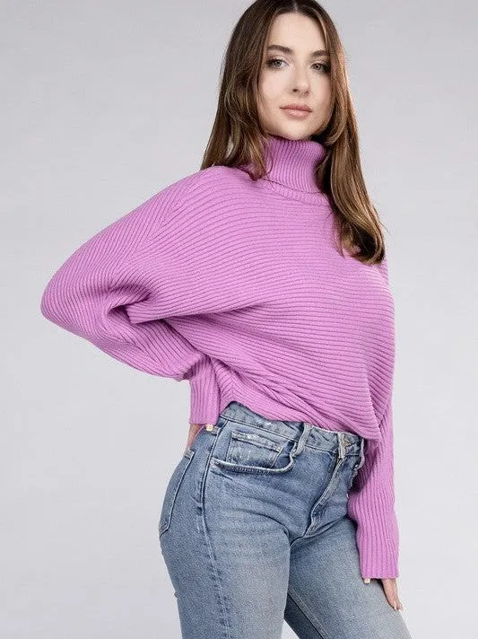 Let's Get Cozy Turtleneck Sweater