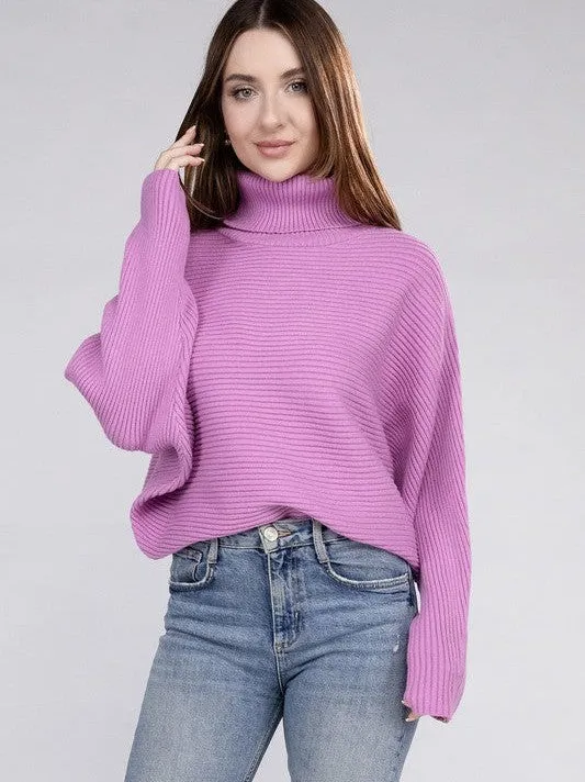 Let's Get Cozy Turtleneck Sweater