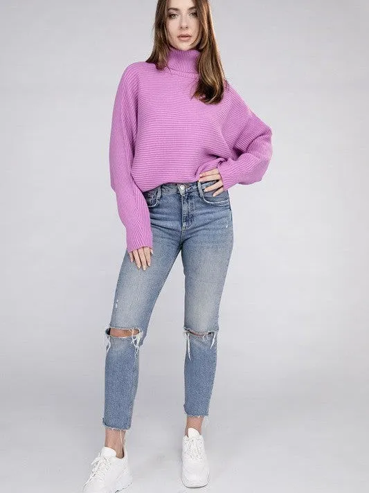 Let's Get Cozy Turtleneck Sweater