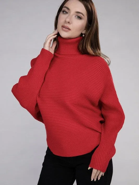 Let's Get Cozy Turtleneck Sweater