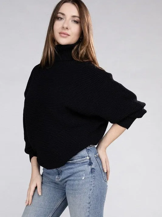 Let's Get Cozy Turtleneck Sweater