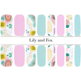 Lily And Fox - Nail Wrap - Arizona Oasis