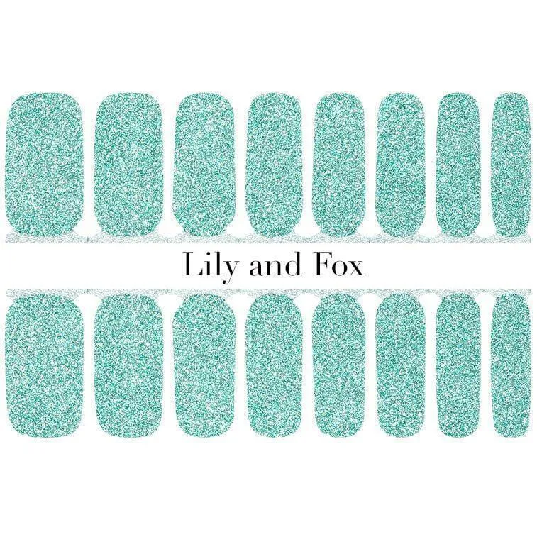 Lily and Fox - Nail Wrap - Blue Eyes