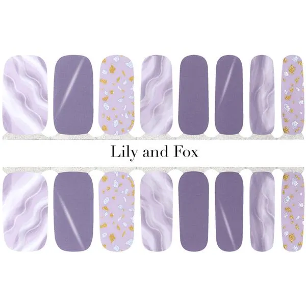 Lily And Fox - Nail Wrap - I Like To Mauve It