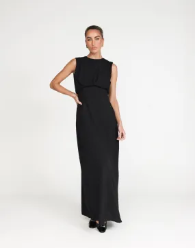 Liza Maxi Dress (Black)