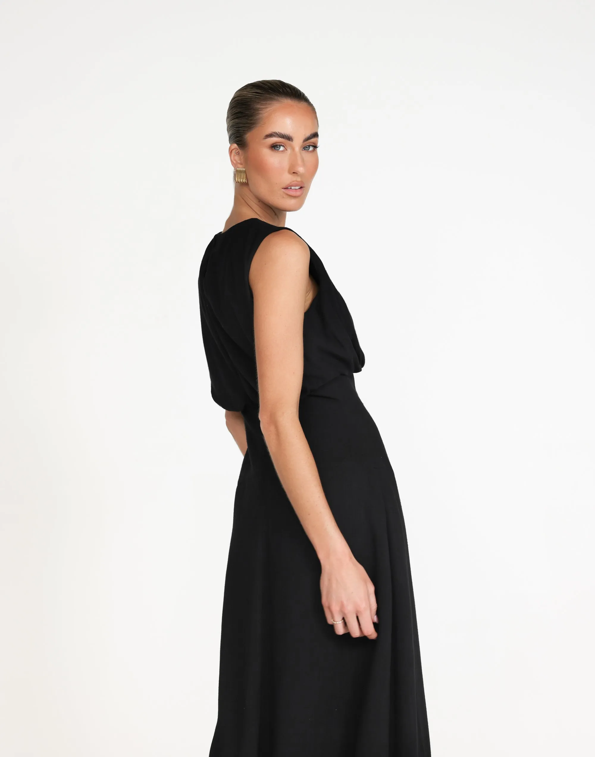 Liza Maxi Dress (Black)