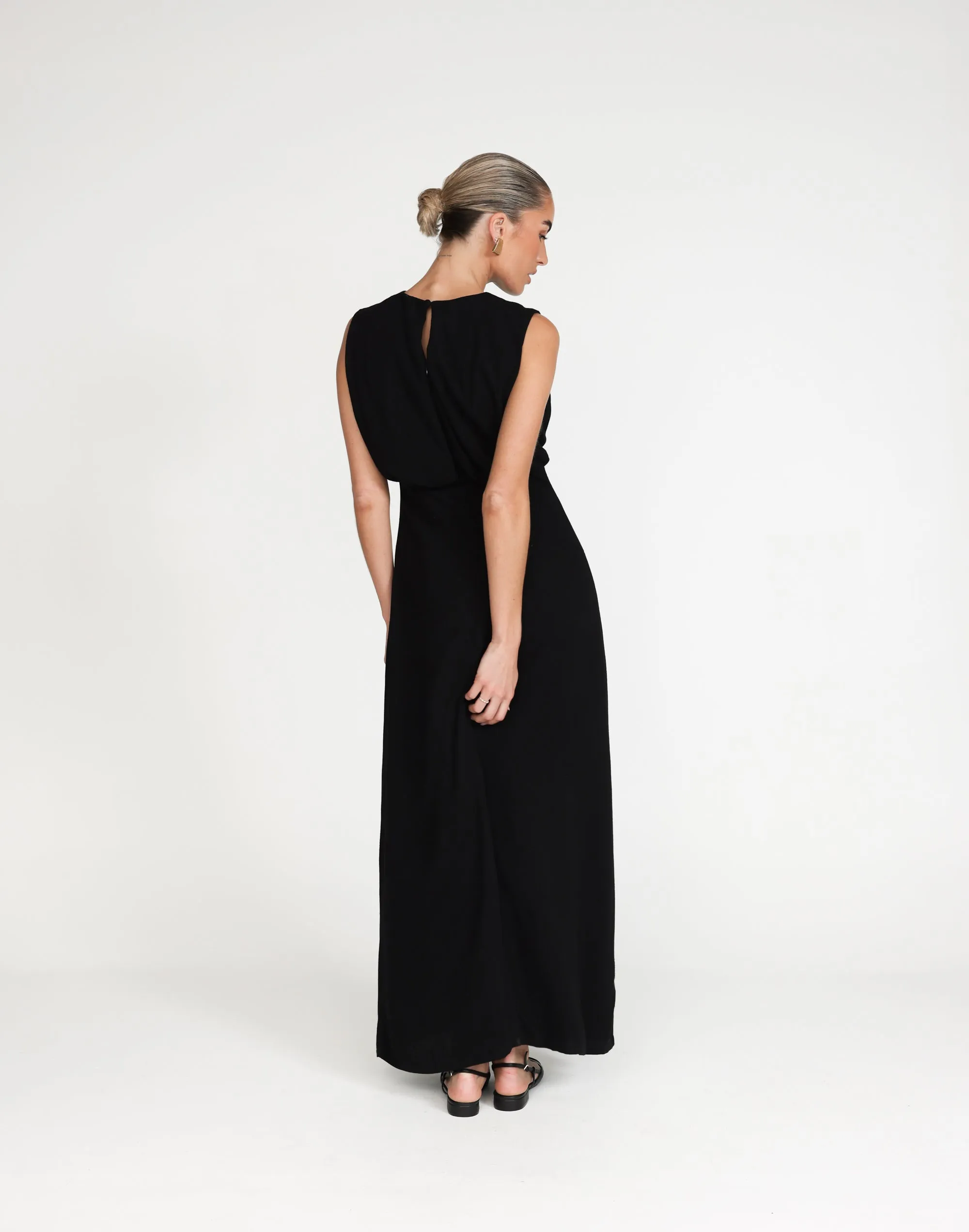 Liza Maxi Dress (Black)