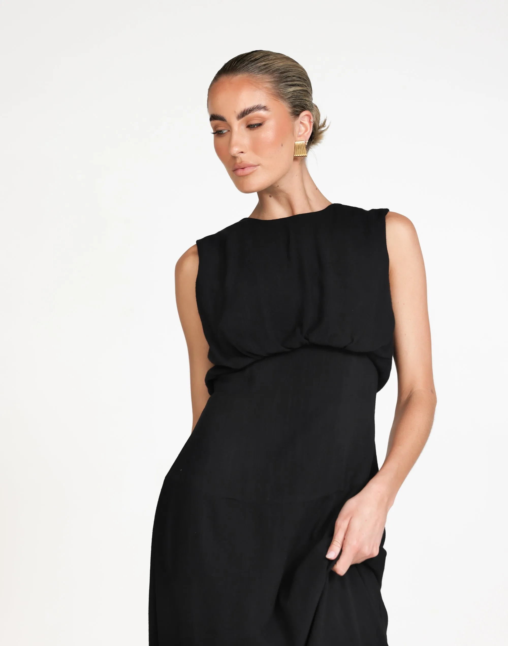 Liza Maxi Dress (Black)