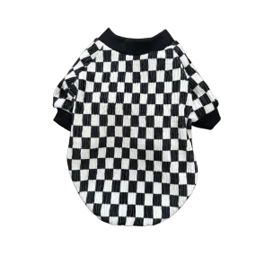 Lounge-y Checkers Shirt