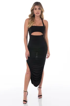 Lover Girl Black Cut Out Bodycon