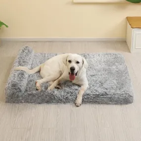 Luxurious Plush Washable Dog Beds with Removable Cover 91*68*15 CM