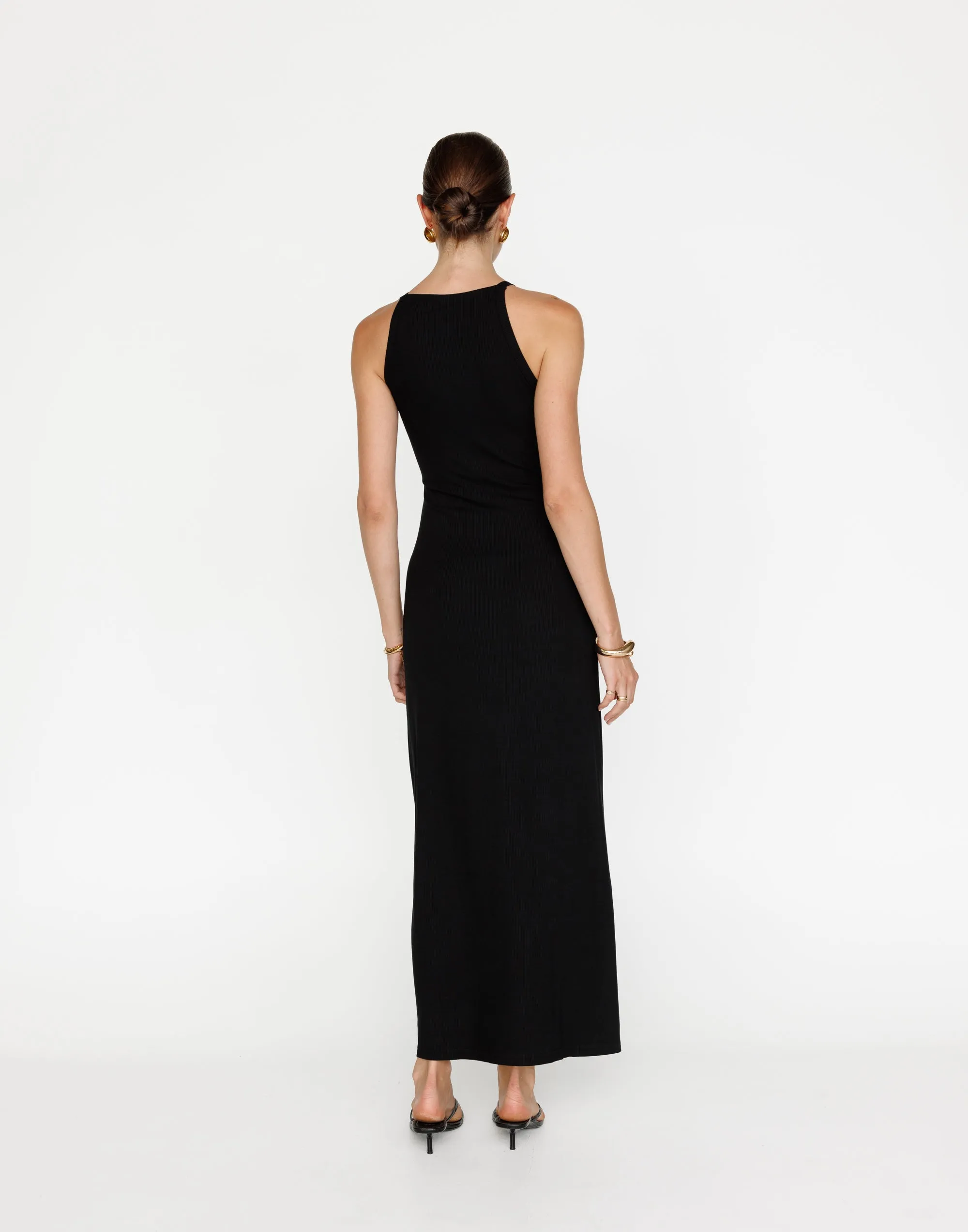 Maizie Maxi Dress (Black)