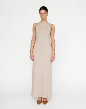 Maizie Maxi Dress (Latte)