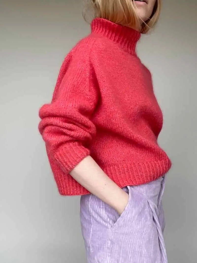 Majse sweater by Pastelkollektivet, No 20, No 12   silk mohair knitting kit