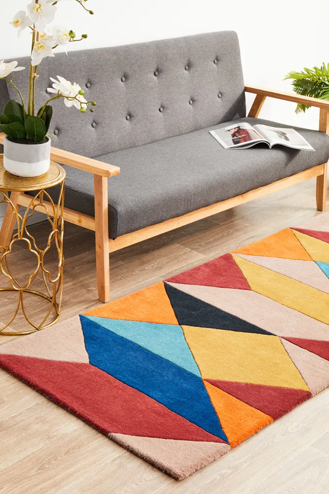 Matrix Pure Wool 904 Sunset Runner Rug