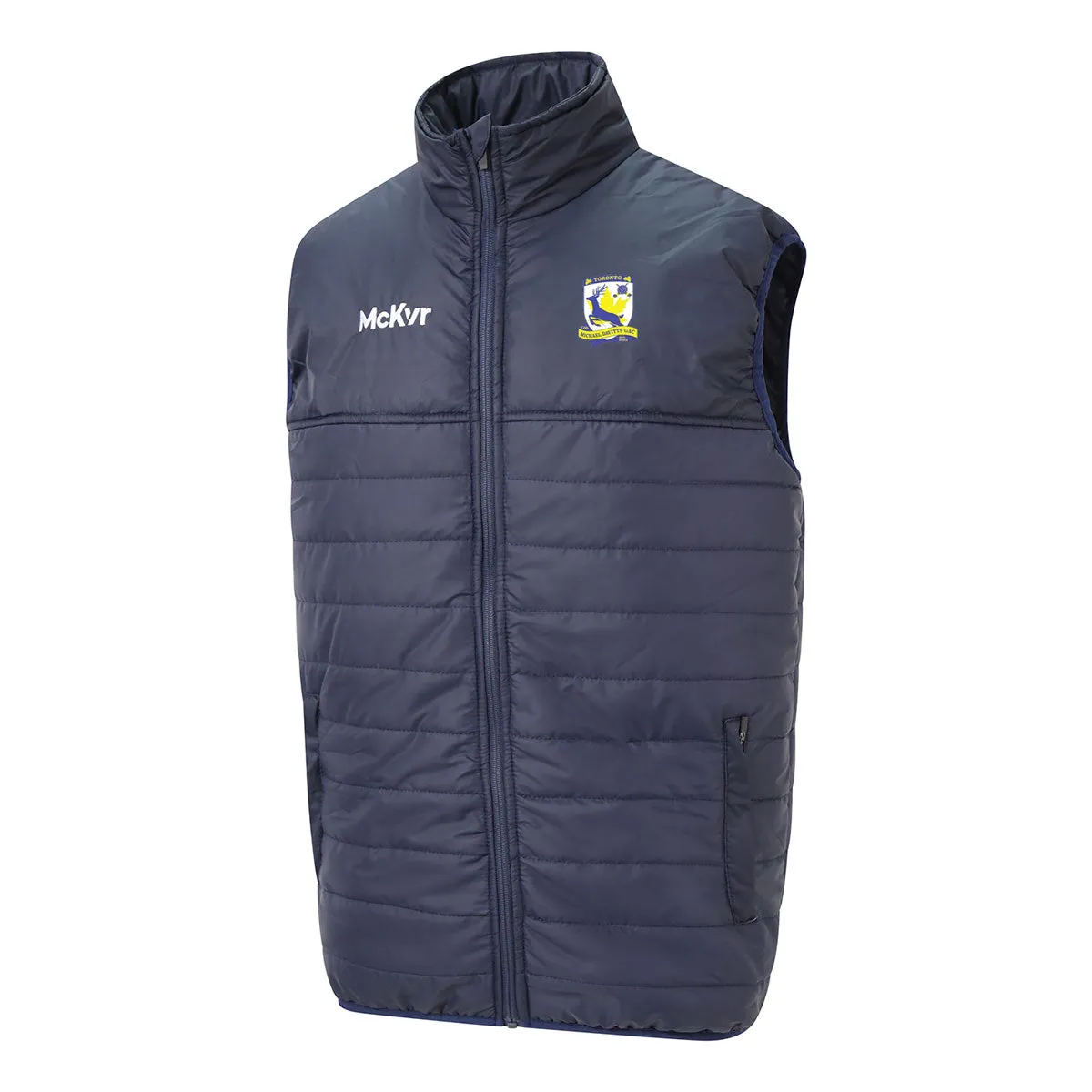 Mc Keever Toronto Michael Davitts GAC Core 22 Padded Gilet - Youth - Navy