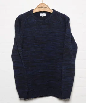 Melange Sweater Navy