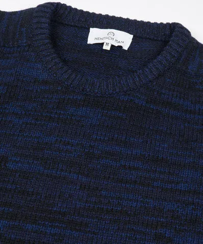 Melange Sweater Navy