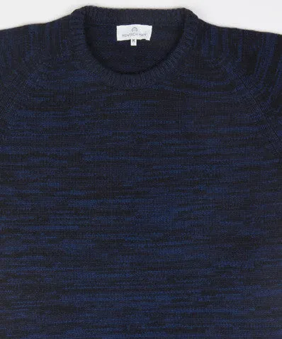 Melange Sweater Navy