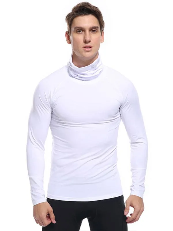 Men's Movement Turtleneck Long-Sleeved Shirt