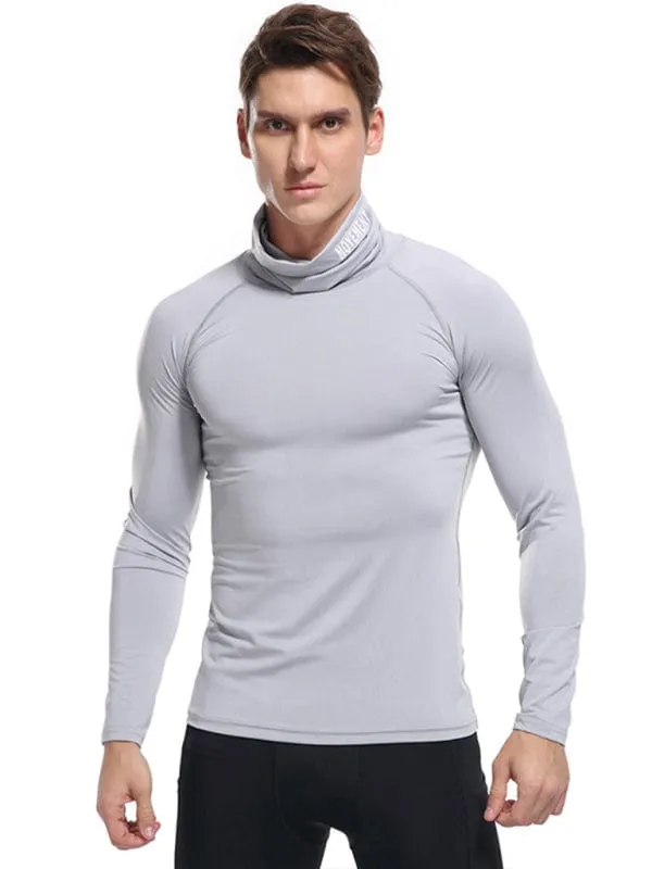 Men's Movement Turtleneck Long-Sleeved Shirt