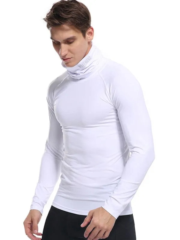 Men's Movement Turtleneck Long-Sleeved Shirt