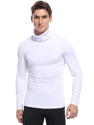 Men's Movement Turtleneck Long-Sleeved Shirt