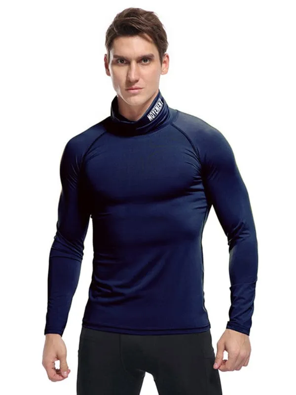 Men's Movement Turtleneck Long-Sleeved Shirt