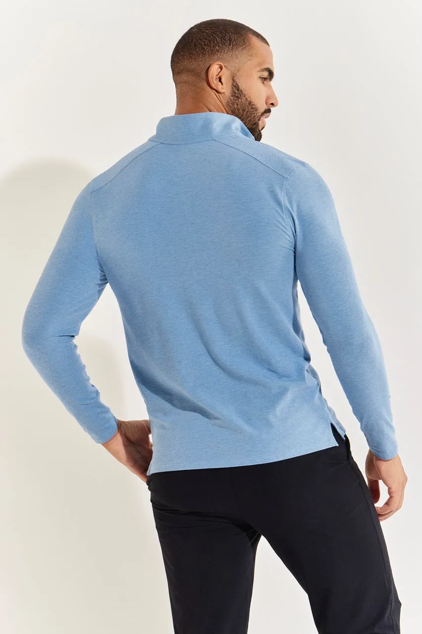 Men's Sonora Quarter-Zip  |  Modern Blue Heather