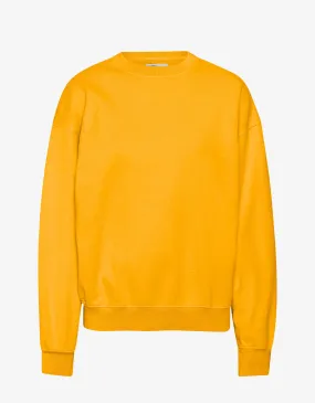 Organic Oversized Crew - Burned Yellow