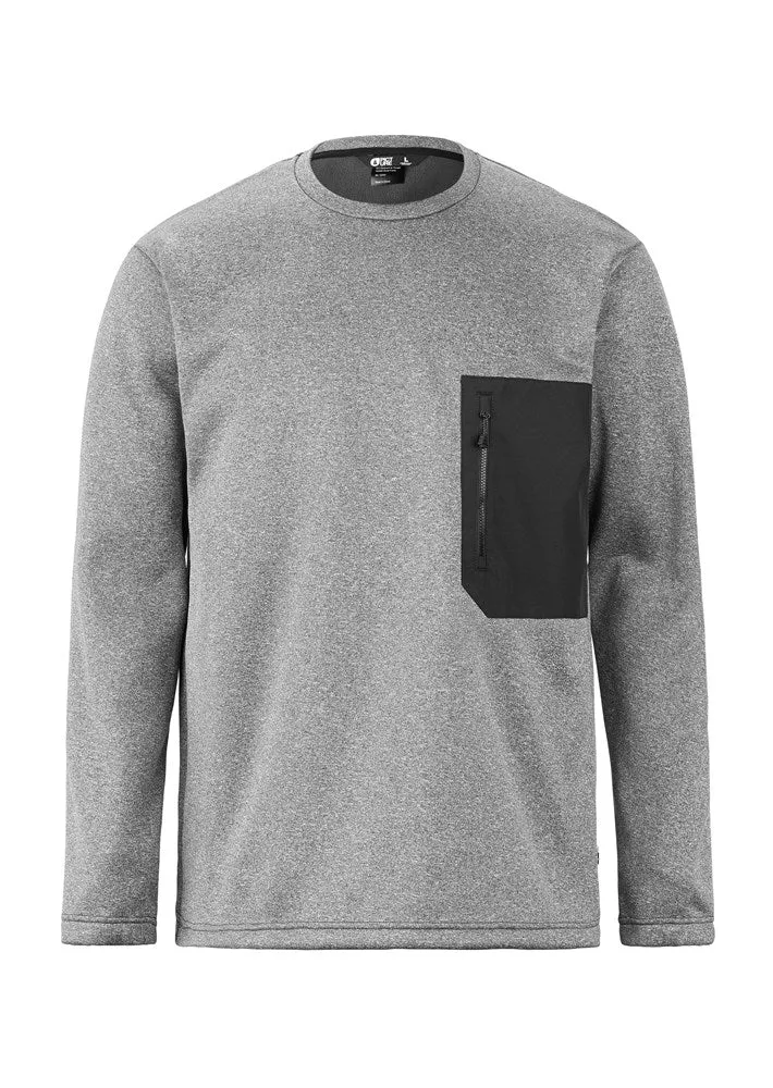 Picture Park Tech Men's Sweater - Grey Melang