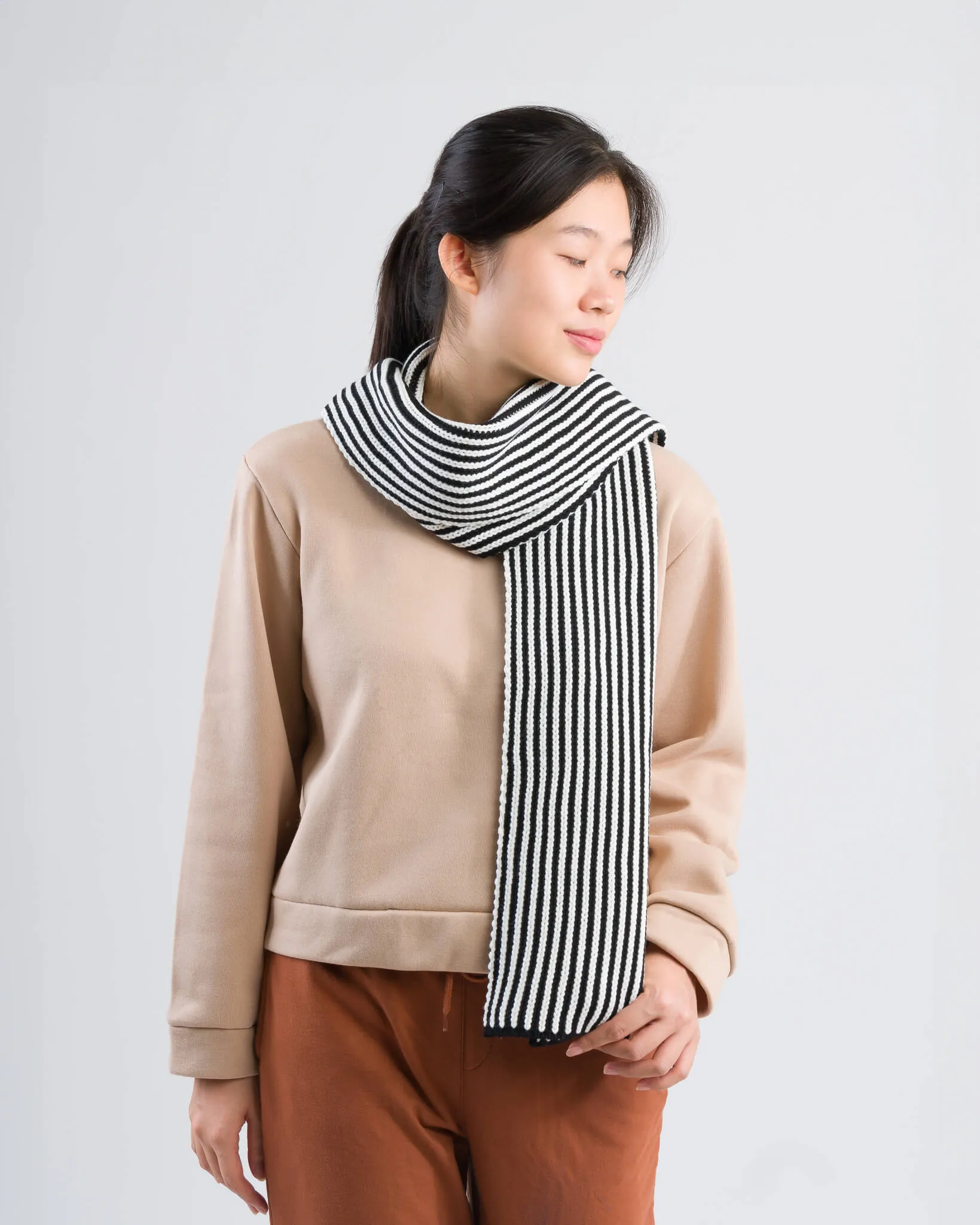 Pinstripe Big Scarf