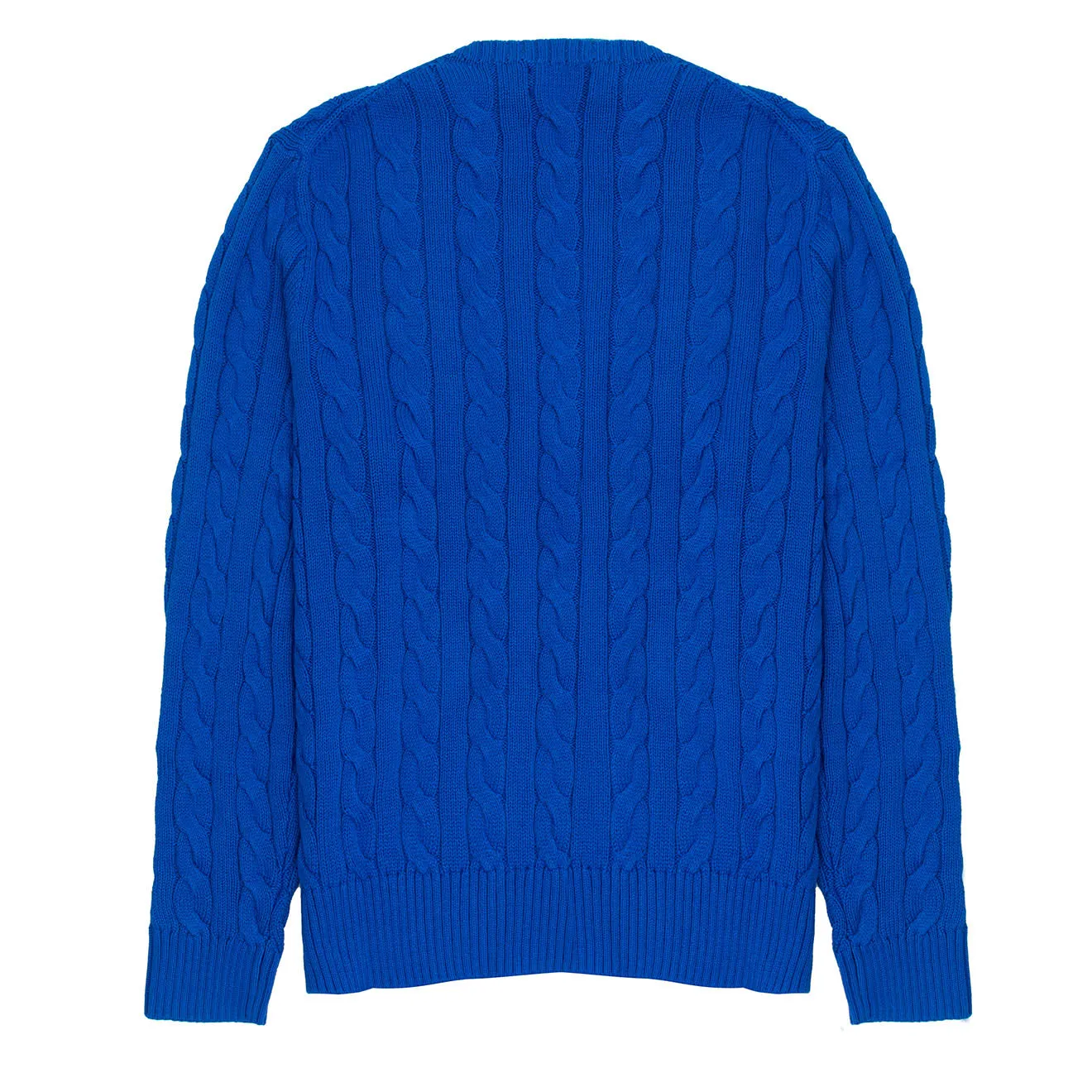 Polo Ralph Lauren Cable Knit Cotton Jumper Heritage Blue