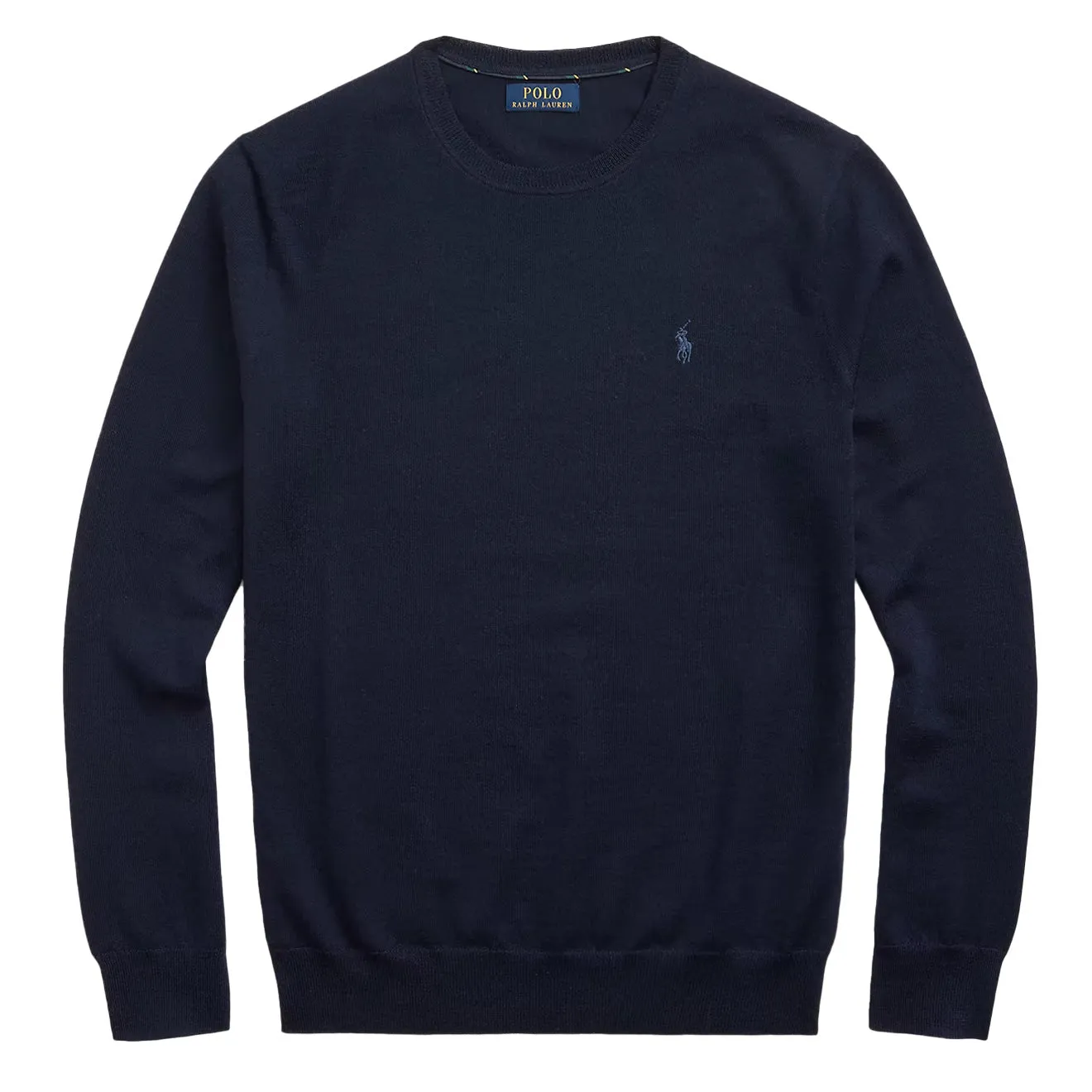 Polo Ralph Lauren Slim Fit Washable Wool Jumper Hunter Navy