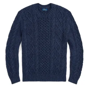 Polo Ralph Lauren The Iconic Fisherman's Jumper Navy Combo