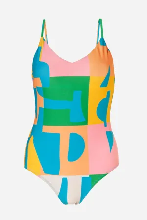 Popsicle | V-Shape Swimsuit