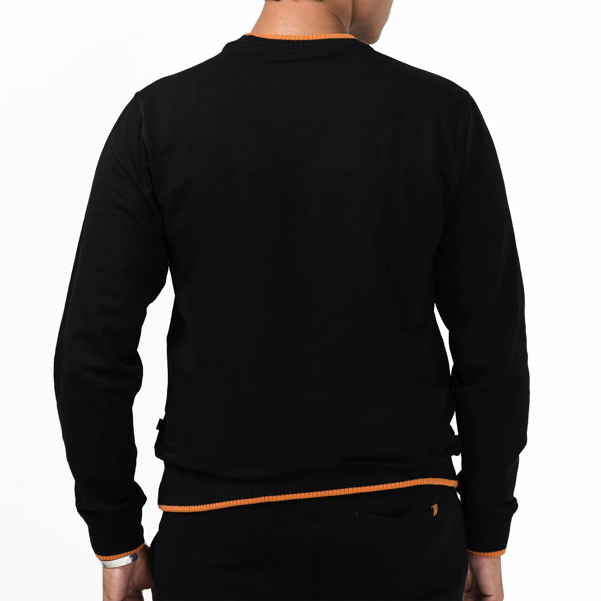 Pullover Sweatshirt-Black