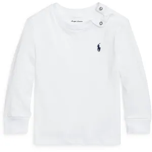 Ralph Lauren Baby Strik Bluse M. Knap White