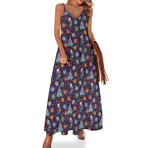 Ratatouille Wine And Dine Race Women's Summer Slip Long Dress